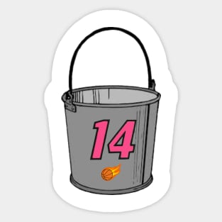 Tyler Herro Bucket Sticker